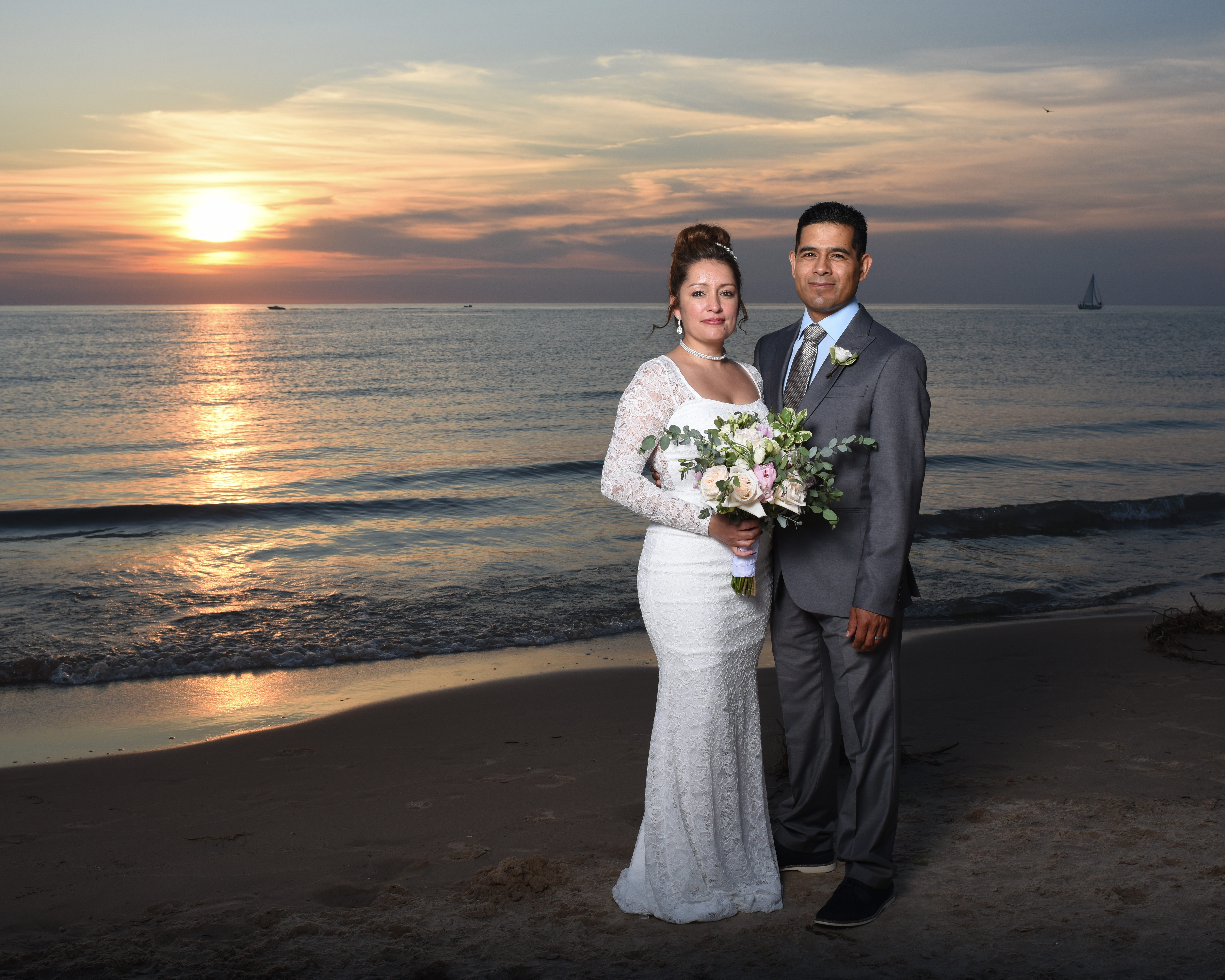 newlyweds on south haven beach (5)